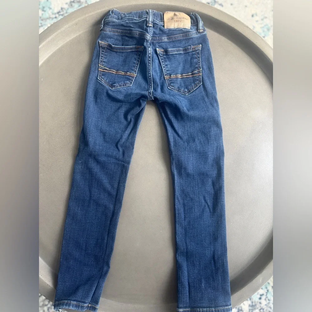 Abercrombie Kids Classic Blue Kids Slim Jeans Size 7/8